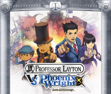 Professor Layton vs. Phoenix Wright: Ace Attorney Book Cover